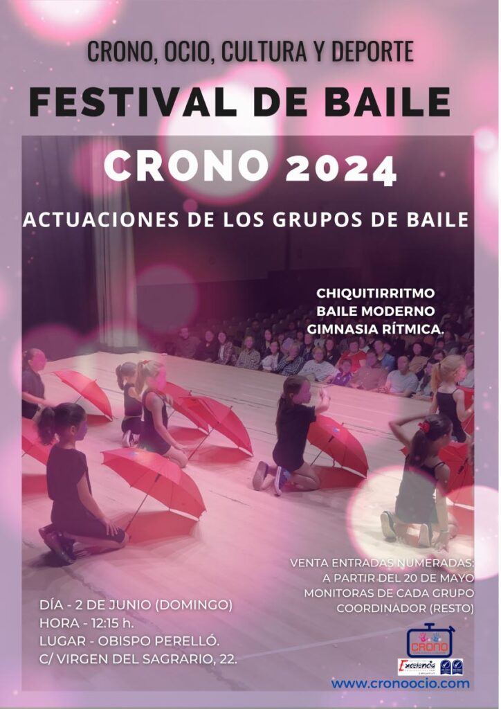 Festival de baile Crono 2024
